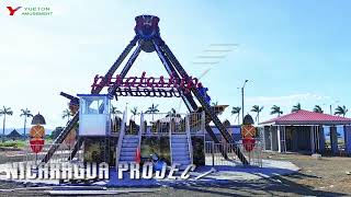 Nicaragua amusement project installation feedback video