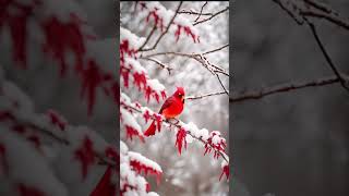 Cardinal's Winter Stance #ai #shortsfeed #topdiscovery #capcut