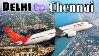 Delhi To Chennai Flight Full Journey ✈️ | Flight Food | Air India Flight Travel Vlog