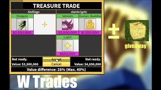 Blox Fruits Big W trades ± Budha giveaway