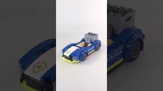 Building Lego City Police Car Stop Motion #shorts