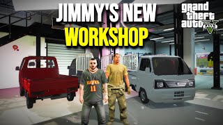 JIMMY BUYS NEW CAR MODIFYING WORKSHOP | GTA 5