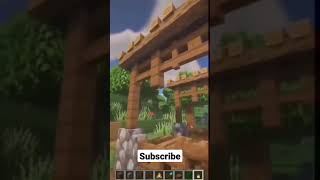 part 2 modern bridge build in minecraft #shorts #minecraft #minecraftshorts #short