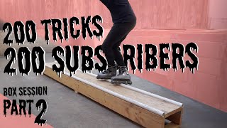 200 Tricks For 200 Subscribers Part 2 [I DID 100 SWITCH UPS FOR YOU]