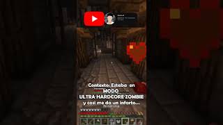 Casi me da un Infarto #twitch  #minecraft #apocalipsis #streamer #minecraftmods #qsmp