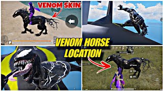 HOW TO USE VENOM POWER PUBG MOBILE/BGMI | VENOM HORSE ARM POWER SECRET LOCATION