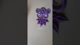 simple and easy rangoli ||😊#shorts #you tube shorts