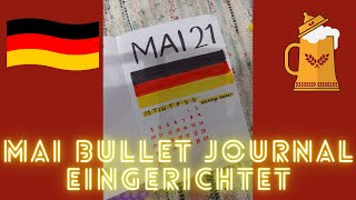 May Bullet Journal Set Up - Mai Bullet Journal eingerichtet