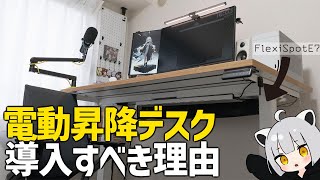 【FlexiSpotE7】電動昇降デスクを導入すべき理由と実際に使って分かったこと