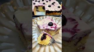 Lemon Blueberry Cake #shorts #reels #recipe #desert #cake #sweet #bluberries  #easyrecipe