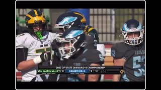 Granite Hills vs San Ramon Valley 2022 CIF State Division 2-A Championship