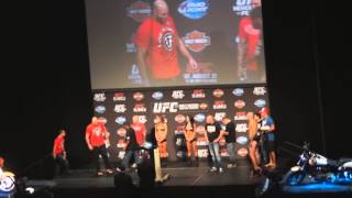 UFC 164: Ben Rothwell vs. Brandon Vera - Weigh-In