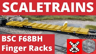 Review: ScaleTrains BSC F68BH "Finger Racks" Flat Car