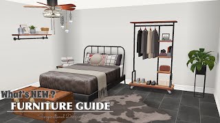 NEW UPDATE FURNITURE GUIDE | The Sims Freeplay | Tour | Simspirational Designs