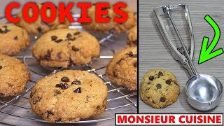 COOKIES au MONSIEUR CUISINE CONNECT (recette THERMOMIX) compatible MC PLUS