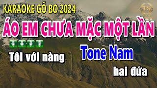 Karaoke Áo Em Chưa Mặc Một Lần Nhạc Sống | Sinh Nguyễn Karaoke | Gõ Bo