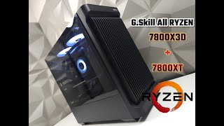 G.Skill LT1 x Ryzen 7800X3D x RX 7800XT Build