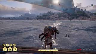 Shark feeding in Assassin's Creed: Odyssey