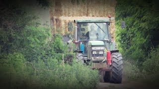 Nyári / szalmabálázás / szállítás 🚜John Deere 6x & Magnum 235