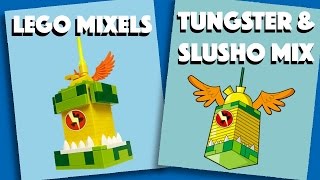 LEGO Mixels -  Tungster & Slusho Mix - Stop Motion Build (How to Build)