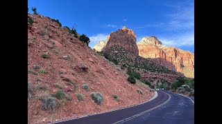 Scenic drive through Zion National Park @ZionNPS