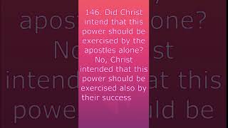 To whom did Christ give the power to teach, to sanctify, & to rule the members of his Church