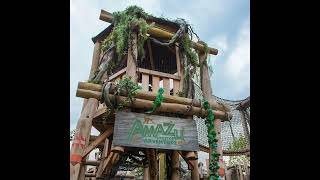 Cwoa Amazu Treetop Adventure, Area Soundtrack, recorded & edited by leepdean 30th may 2023