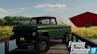 Farming Simulator - Restoring A Old Chevy C10 + New Tow Rig!!!