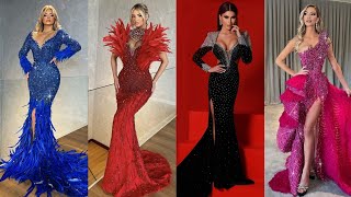 Very Expensive 🆕 Trending Party Dresses for Women #trendingvideo #gucci #evningdress #wednesdayaddam