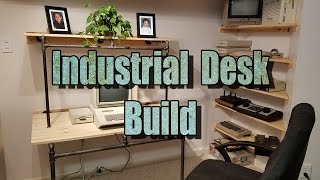 Industrial Computer Desk Build