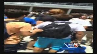 Student arrested after school fight