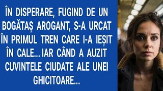 În disperare, fugind de un bogătaş arogant, s-a urcat în primul tren care i-a ieşit în cale...Iar...