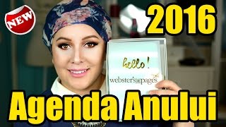 Agenda mea in 2016 | Webster's Pages | My New Planner | Webster's Pages Color Crush Kit