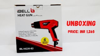 iBell Heat Gun 2000W unboxing