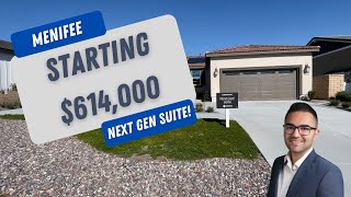 Menifee Next Gen Home For Sale - Ridgeline  - Lennar - $614k+ - 2,434Sqft - 4bd - 3 Bay Garage