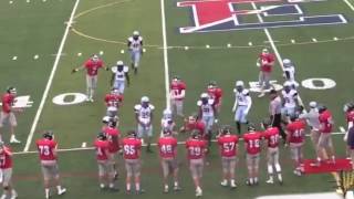 Female High School Kicker Drops The Kick Returner