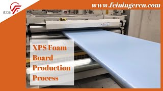 Feininger Extruded Polystyrene Foam Production Line: Let's show you how to make XPS foam insulation!