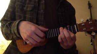 Led Zeppelin - Babe I'm gonna leave you, ukulele cover