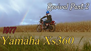 Making a 1977 Yamaha Xs360 Roadworthy Pt. 2. Seat cover, carburetor rebuild, electrical, and more.