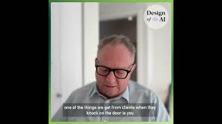 JP Holecka - Agencies need to focus on the really hard stuff and big thinking - Design of AI EP1