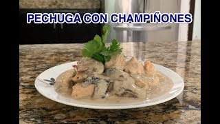 🍄 PECHUGA CON CHAMPIÑONES 🍄