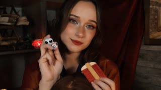 ASMR Worry Sprites Removal | Scalp Examination & Massage, Hair Play ⛈️ Thunder & Rain Sounds