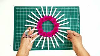 Simple and Elegant Wall hanging Craft | Wall Hanging Craft | Paper Craft