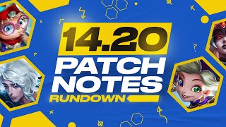 Frodan Reacts to the 14.20 Patch Notes Rundown