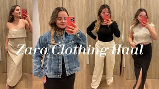 zara clothing haul: new in early spring outfits