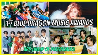 1st Blue Dragon Music Awards 3rd Lineup of Performers