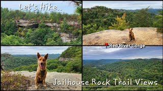 Jailhouse Rock Trail Views - Red River Gorge Geological Area - Kentucky - 9/25/23