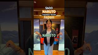 $600 NARUTO Themed Room in Japan! Is It WORTH It?