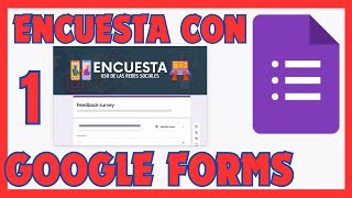 COMO CREAR ENCUESTAS con GOOGLE FORMS 2024 | CURSO COMPLETO | ENCUESTAS CON IA PARTE 1