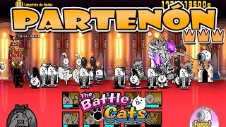 FASES LEGENDARIAS: PARTENÓN (3 coronas/estrellas) | The Battle Cats